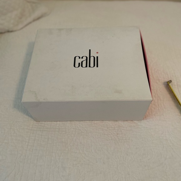 Hardly worn, Cabi, navy blue and orange wedges - Picture 3 of 9